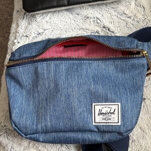 Herschel Supply Company Denim Blue Belt Bag